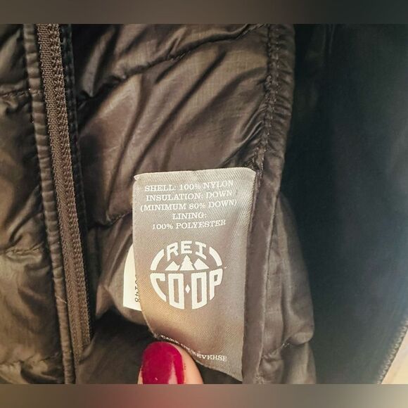 REÍ CO.OP Women’s Black Coat Size S - Picture 2 of 4